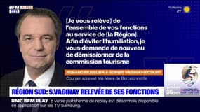 Provence-Alpes-Côte d'Azur: Renaud Muselier retire toutes les délégations à Sophie Vaginay