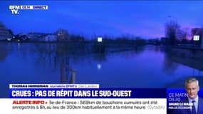 Crues: pas de répit dans le Sud-Ouest