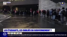 Paris: de nombreux étudiants présents pour une nouvelle distribution alimentaire dans le 13e arrondissement
