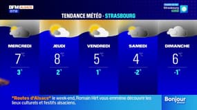 Météo Alsace: une journée froide et grise, jusqu'à 6°C à Strasbourg