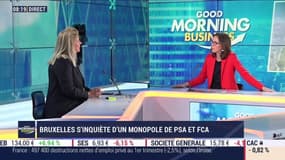 Inquiétudes de Bruxelles autour du mariage PSA et FCA: pour Amélie de Montchalin, il faut être "cohérent" 