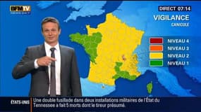 La météo pour ce vendredi 17 juillet 2015