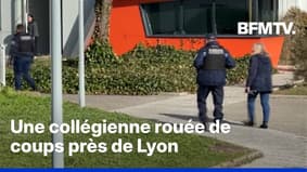 Une collégienne rouée de coups après la sortie des cours près de Lyon