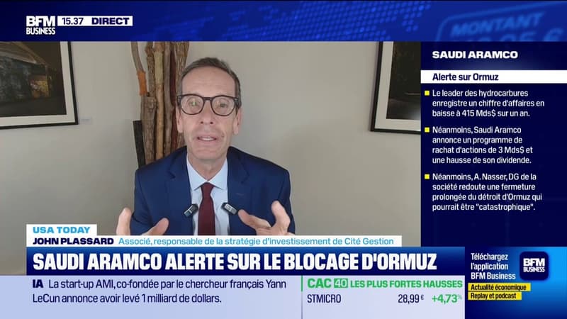 Saudi Aramco alerte sur le blocage d'Ormuz : "Les stocks mondiaux de pétrole restent faibles"