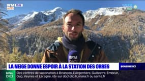 Station des Orres: les canons à neige ont tourné ce vendredi