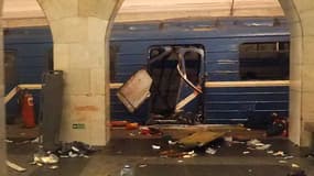 Explosion dans le métro de Saint-Pétersbourg le 3 avril 2017