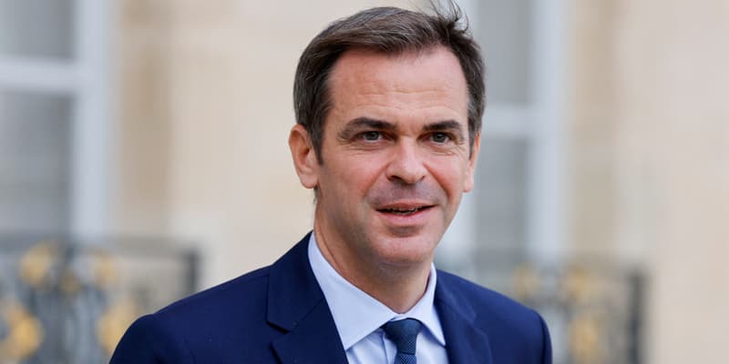 Olivier Véran, lorsqu'il était porte-parole du gouvernement, le 20 septembre 2023