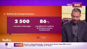 La maîtrise du français représente l'un des principaux critères d'embauche pour 86% des recruteurs 