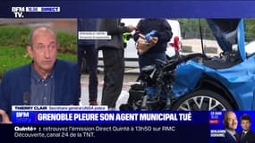 Grenoble: "C'est un père de famille qui a fait un acte de bravoure", assure Thierry Clair, secrétaire général UNSA Police