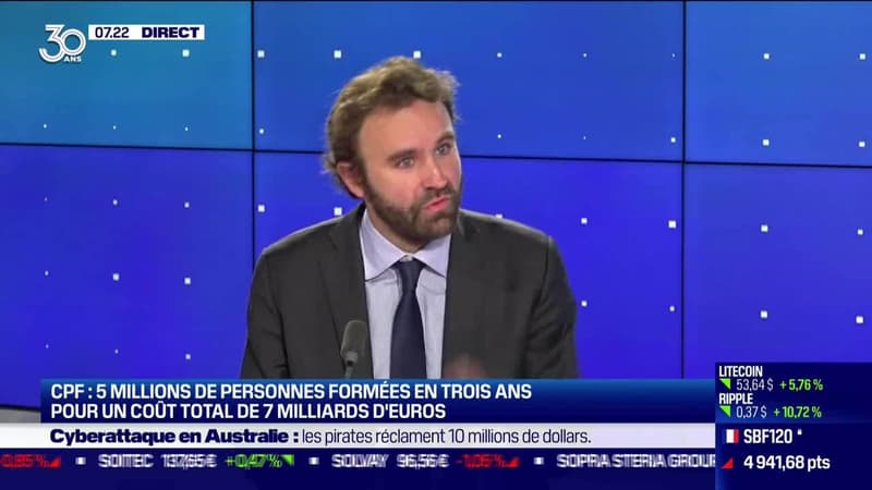 Antoine Foucher (Quintet Conseil) : Le gouvernement souhaite réduire le coût du CPF - 10/11