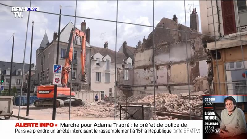 Montargis: après les violences urbaines, les commerces ont réouvert leurs portes