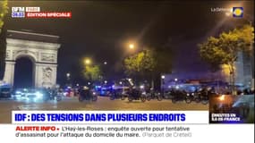Violences urbaines: plusieurs tensions recensées en Île-de-France, un commerce fermé pour vente de mortiers