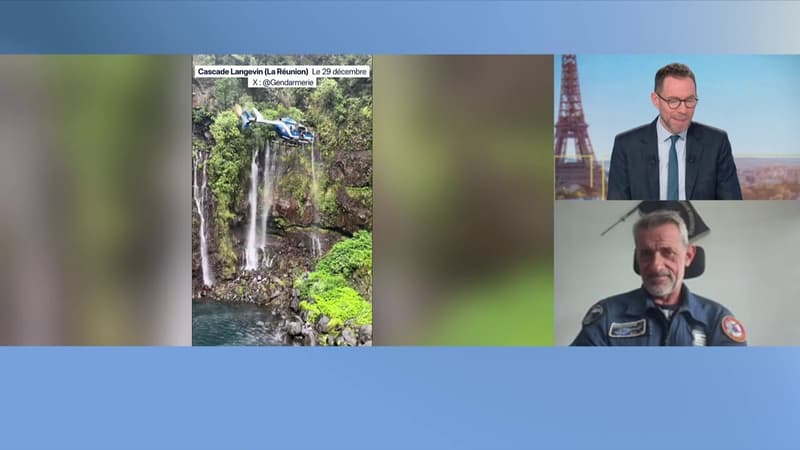 Sauvetage spectaculaire à La Réunion: le commandant de la section aérienne de la gendarmerie de La Réunion raconte