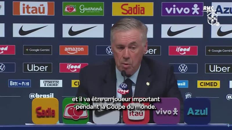 Brésil : Neymar au Mondial, Ancelotti justifie et prévient