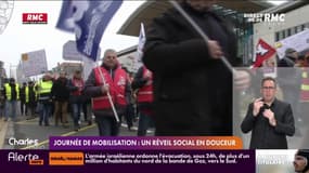 Journée de mobilisation: un réveil social en douceur