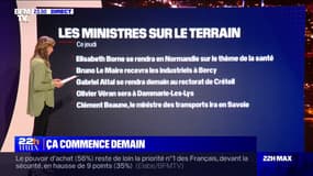 À LA UNE DEMAIN - Les ministres sur le terrain pour la rentrée et la liste de Didier Deschamps