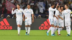 Le Real Madrid a ouvert le score grâce à Ronaldo.