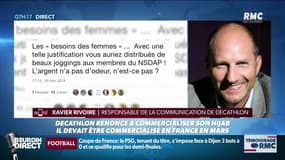 Hijab Décathlon: "Pour assurer l’intégrité physique de nos collaborateurs nous suspendons la vente"
