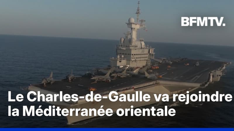 Iran: le porte-avions français Charles-de-Gaulle va rejoindre la Méditerranée orientale