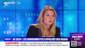 Jeux olympiques 2024: "La ville de Paris soutient les bouquinistes, qui font partie du patrimoine et de l'ADN parisien", affirme Céline Hervieu (PS)