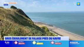 Seine-Maritime: gros éboulement de falaise près du Havre