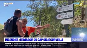 Risques d'incendie dans le Var: l'accès au massif du Cap Sicié surveillé par des bénévoles