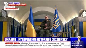 Volodymyr Zelensky annonce la "déportation" de 500.000 Ukrainiens vers les territoires séparatistes et la Russie