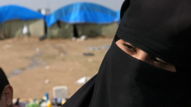 Yasmina Haj Omar, à la télévision anglaise.