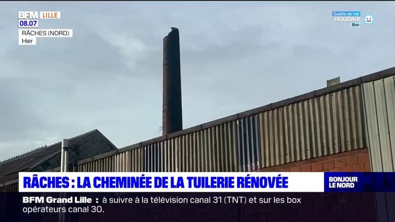 Loto du patrimoine: la cheminée de la tuilerie de Râches rénovée