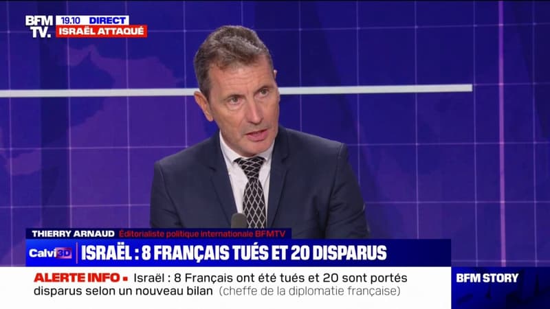 Israël: 8 Français ont été tués et 20 sont portés disparus