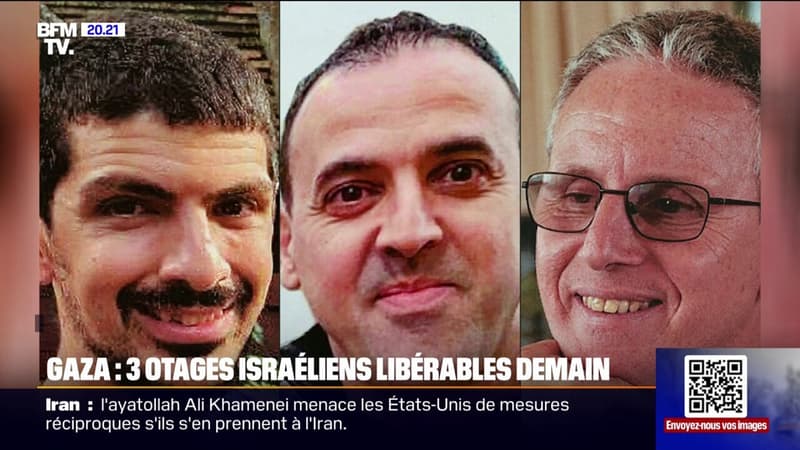 Gaza: les visages des trois otages israéliens du Hamas libérables ce samedi