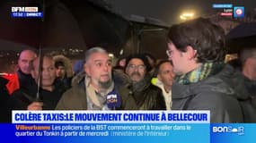 Lyon: les chauffeurs de taxi achèvent leur journée de mobilisation sur la place Bellecour