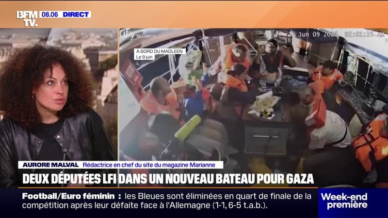 Un nouveau bateau chargé d'aide humanitaire pour Gaza partira ce dimanche avec deux députées LFI à son bord thumbnail