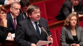 Le président du Conseil départemental des Vosges, François Vannson, lors d'une séance à l'Assemblée nationale, le 9 février 2016.