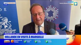 Politique: François Hollande en visite à Marseille