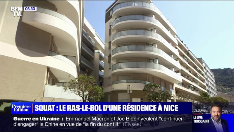 Nice: le ras-le-bol d'habitants d'une résidence, victimes d'un couple de squatteurs