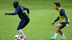 N'Golo Kanté et Yohan Cabaye