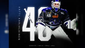 Antti Karjalainen gardera le but des Rapaces de Gap la saison prochaine.