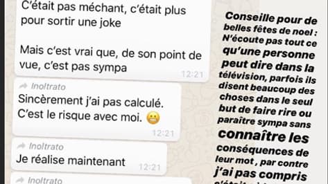 Capture d'écran Instagram