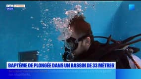 Les Ch'tites Sorties du samedi 23 novembre 2024 - Baptême de plongée dans un bassin de 33 mètres