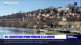 Val-de-Marne: sauvetage d'une péniche à la dérive