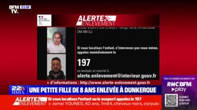 Alerte enlèvement: Malek Younes, petite fille âgée de 8 ans, a disparu à Dunkerque dans le Nord