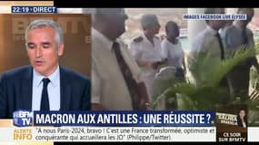 Macron aux Antilles: opération réussie ?