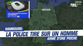 Euro 2024: La police tire sur un homme armé d'une pioche à Hambourg