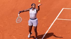 La joueuse de tennis américaine Coco Gauff, à Roland-Garros (Paris) le 4 juin 2024