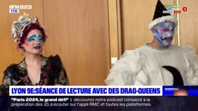 Lyon 9E : séance de lecture avec des drag-queens