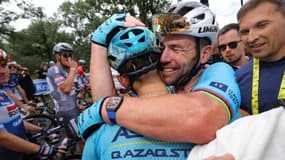 Mark Cavendish vainqueur de la 5e étape du Tour de France, le 03/07/2024