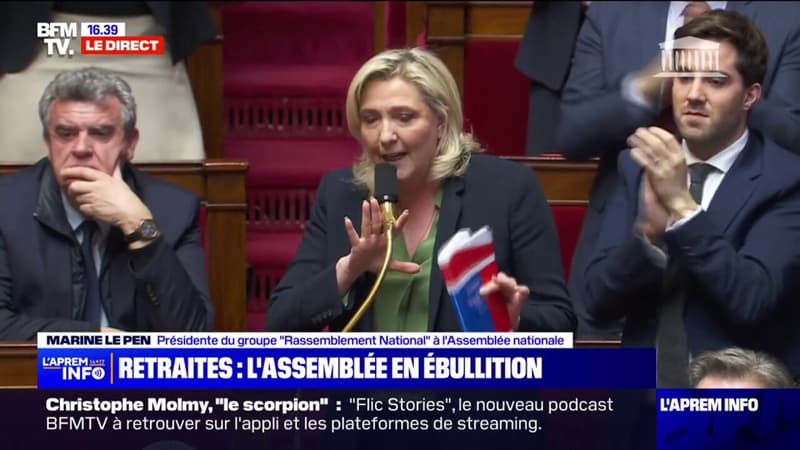 Marine Le Pen à la Nupes: 