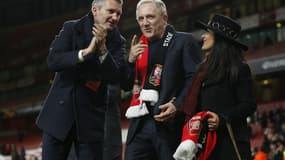 Létang, Pinault et son épouse Salma Hayek