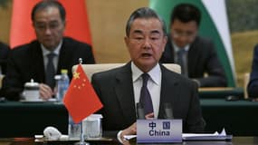 Le ministre chinois des affaires étrangères, Wang Yi, à Pékin le 20 novembre 2023